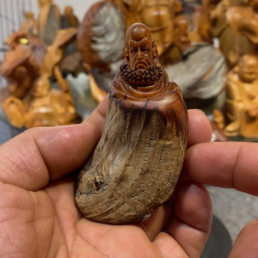 【闪购商品】柏木（崖柏）木雕工艺品摆件工艺品手把件