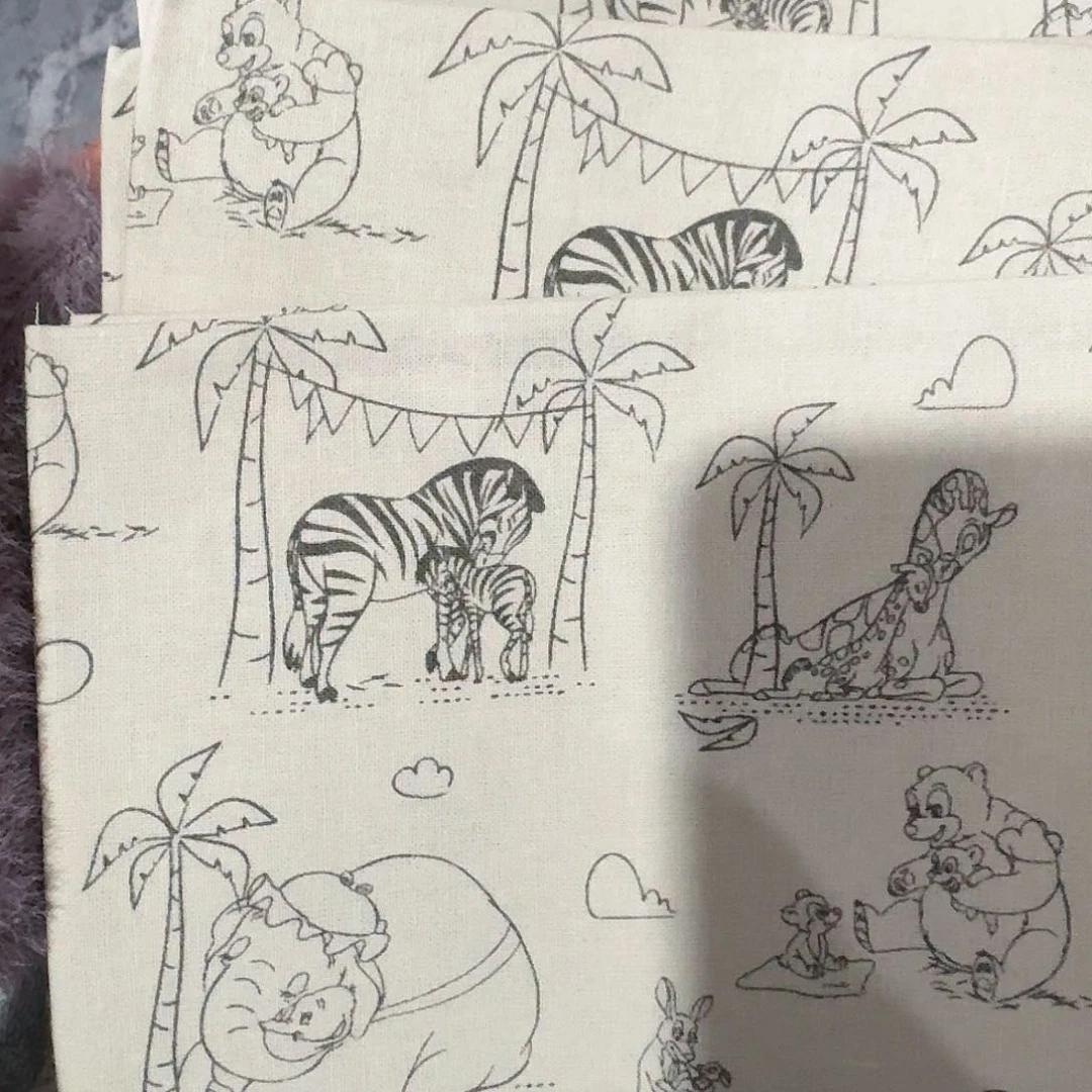 3片一组45 X50品牌纯棉平布