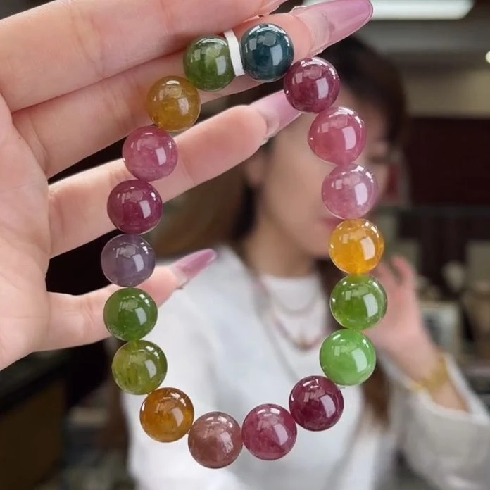 04470626/未镶嵌碧玺11mm+碧玺单圈多样性发货