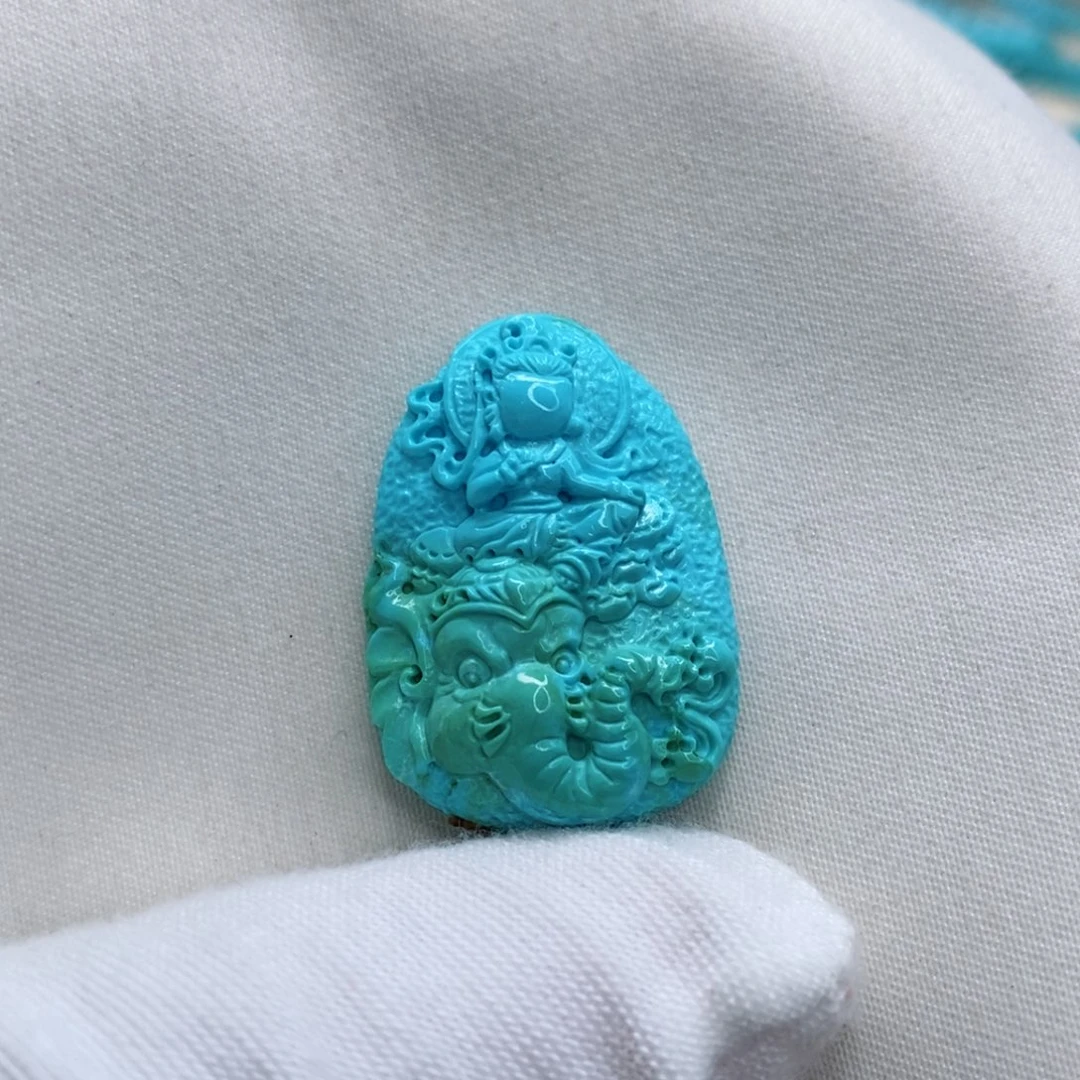 绿松石珠宝奇石未镶嵌