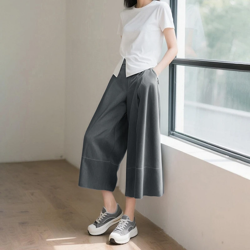 【专享】百搭神裤2025裤子阔腿裤女25042836