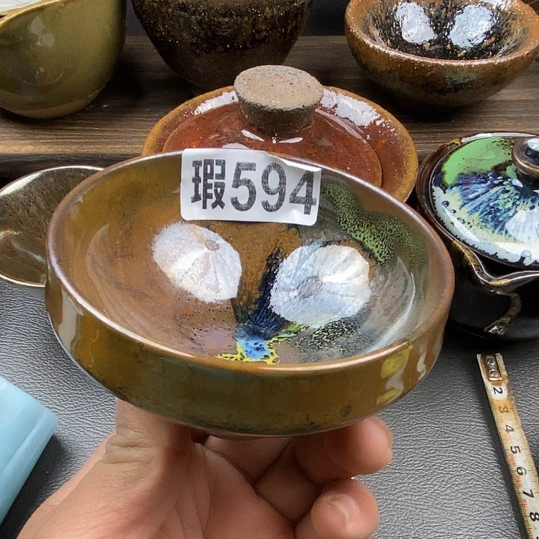 茶盏微瑕建盏主人杯子
