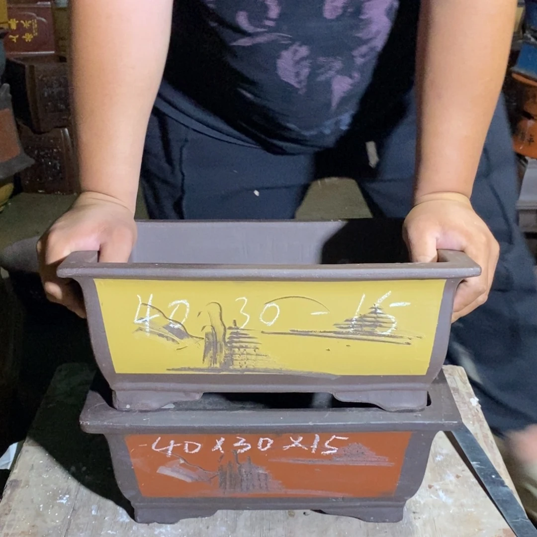 紫砂花盆紫砂紫砂