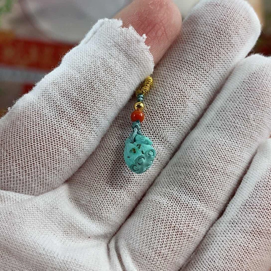 绿松石珠宝奇石未镶嵌