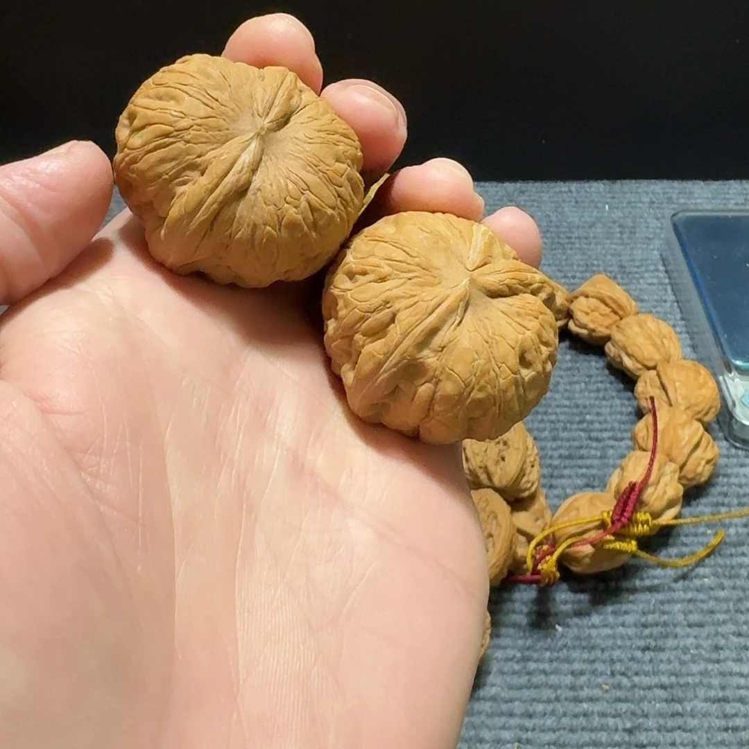 文玩核桃把件元宝全品