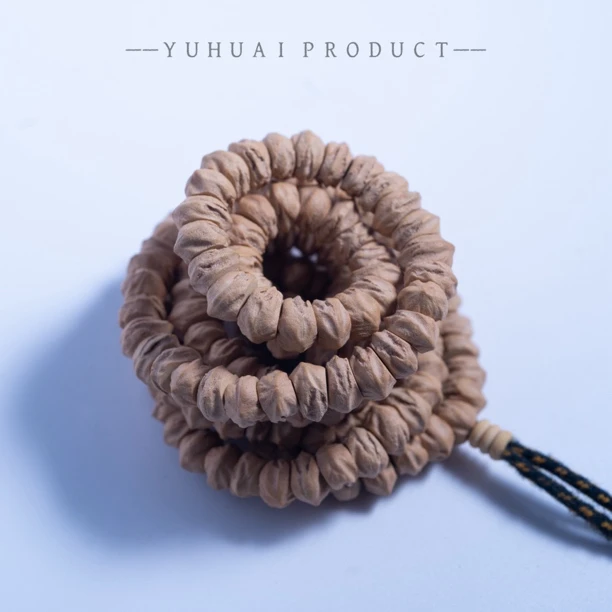 【皎月·藏切】白芽百香籽热振·柏香籽藏切油皮文玩手串