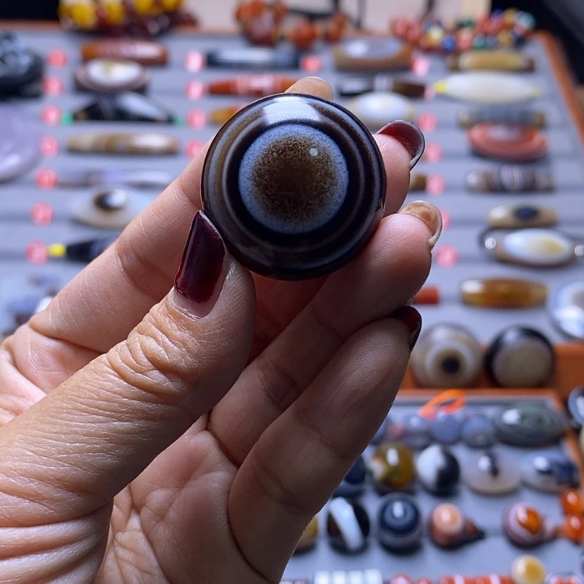 【闪购商品】玛瑙/玉髓珠宝半成品未镶嵌李*