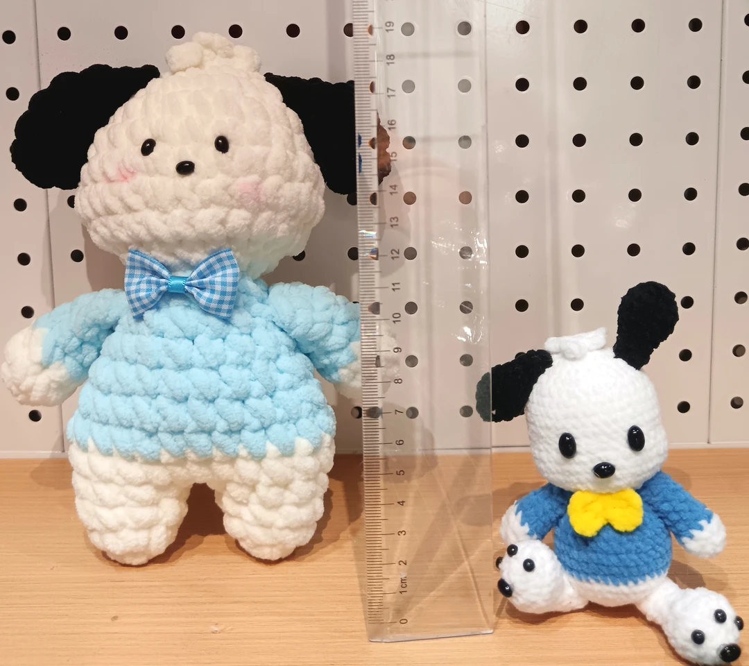 冰条线钩织挂件公仔