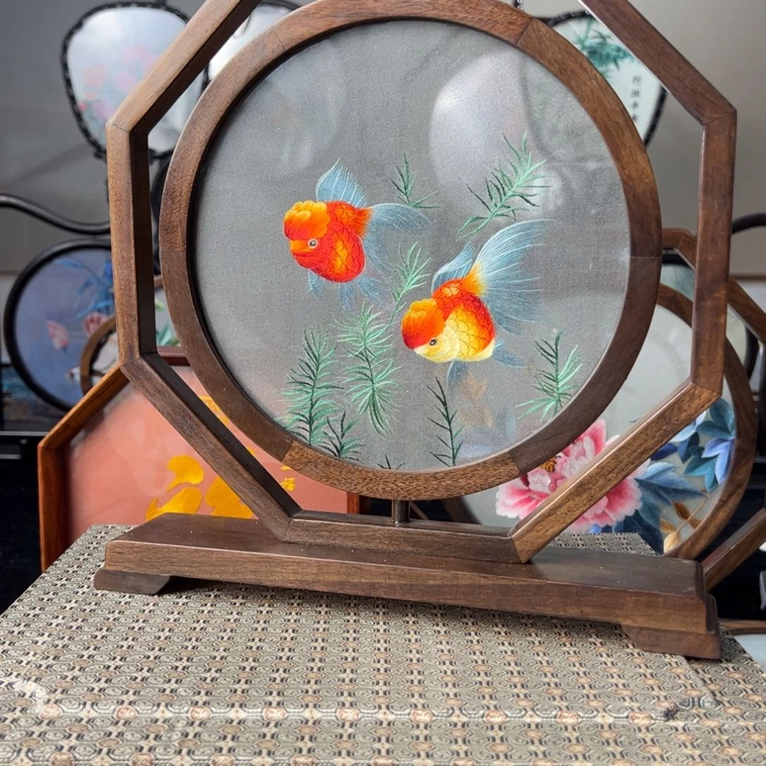 刺绣纯手工刺绣双面绣