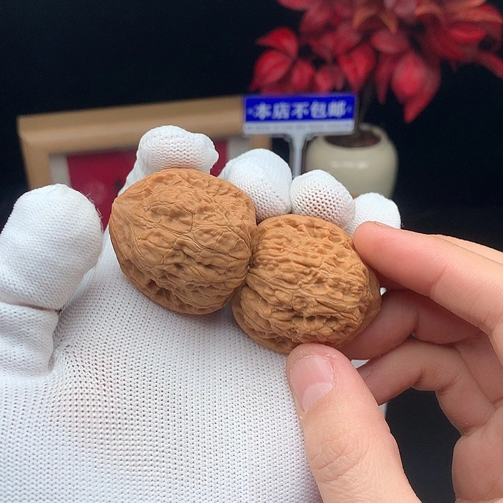 文玩核桃吊坠平底锅