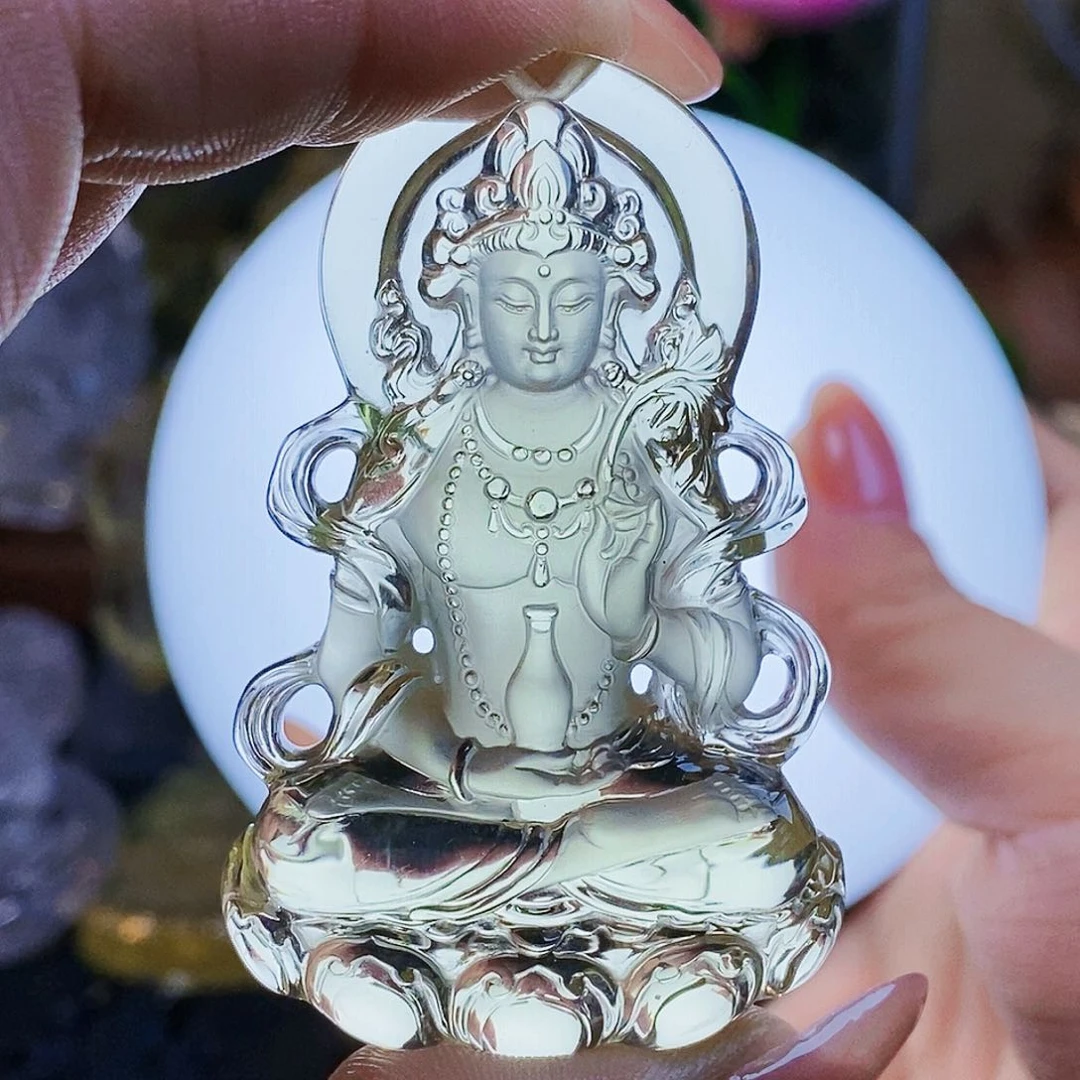 未镶嵌颈饰水晶A*吊墜