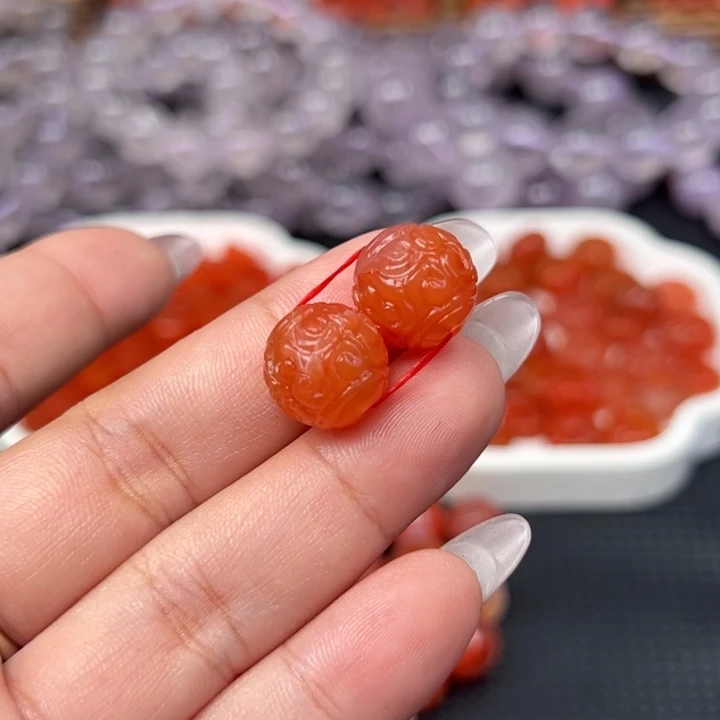 吊坠(不含链)未镶嵌南红玛瑙