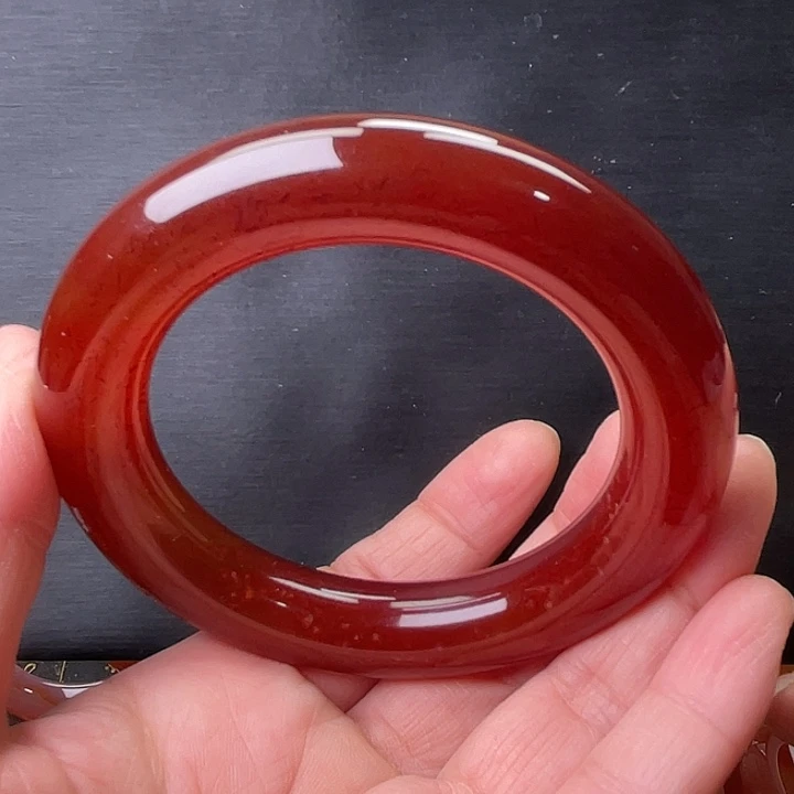 玛瑙/玉髓未镶嵌手镯59圈口