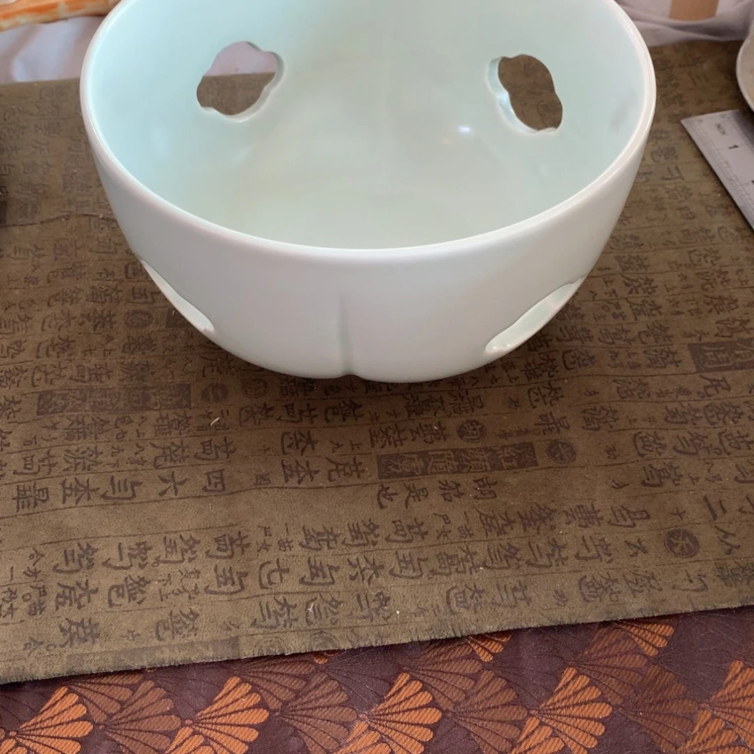 瓷景德镇粗陶复古盘碗微瑕