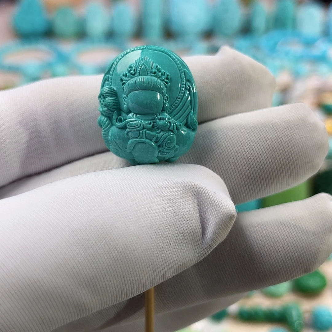 绿松石珠宝奇石未镶嵌