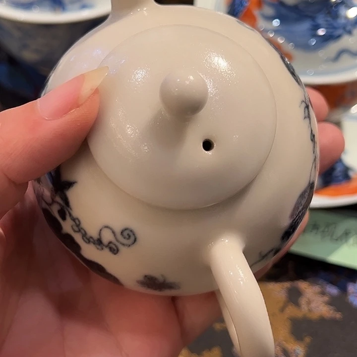 元青拙手仿元青花壶