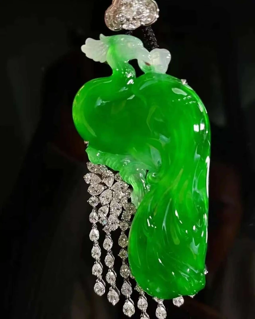 缅甸翡翠吊坠-防拍链接（默认发绳子）