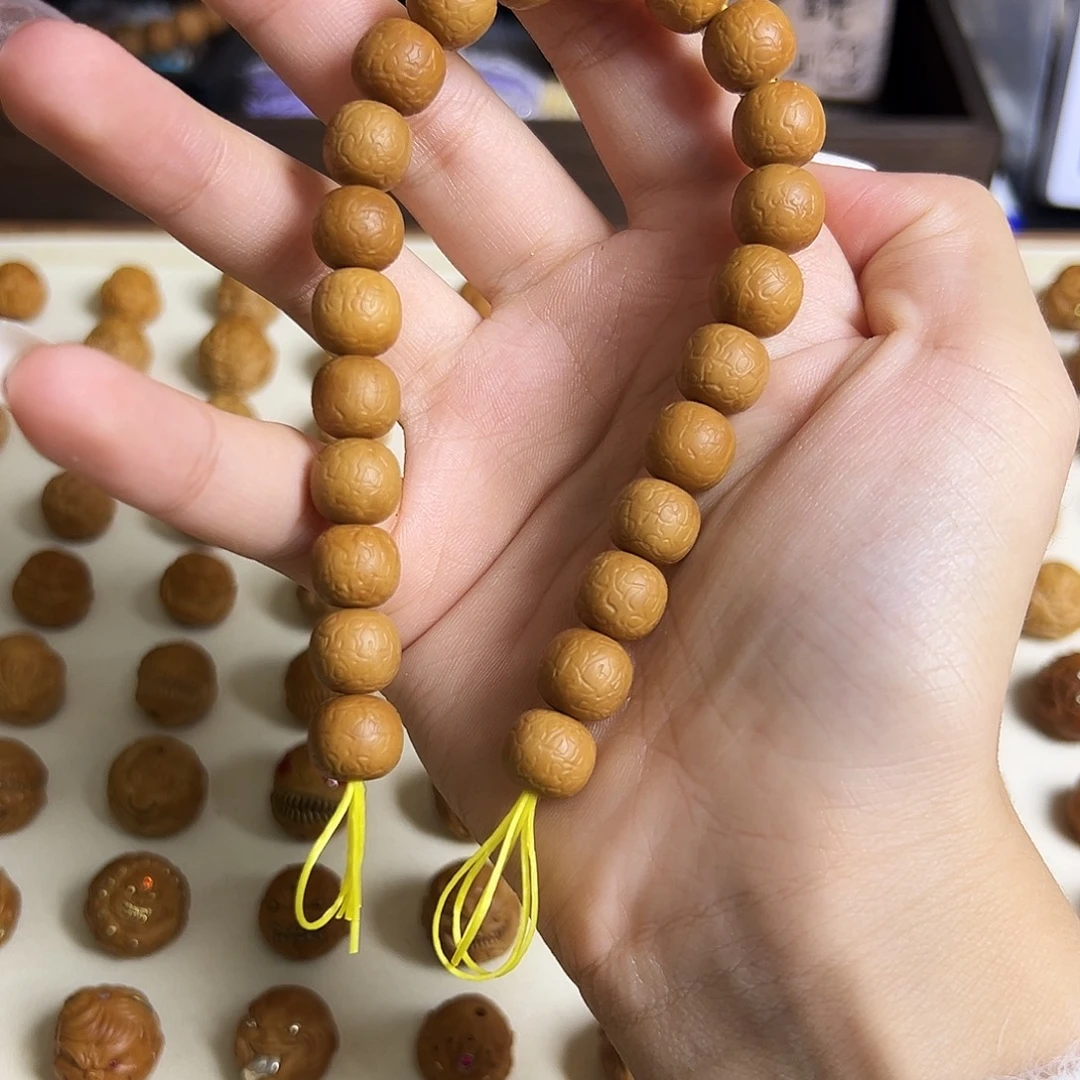 猴头核桃吊坠无黑无漏手工波澜不惊