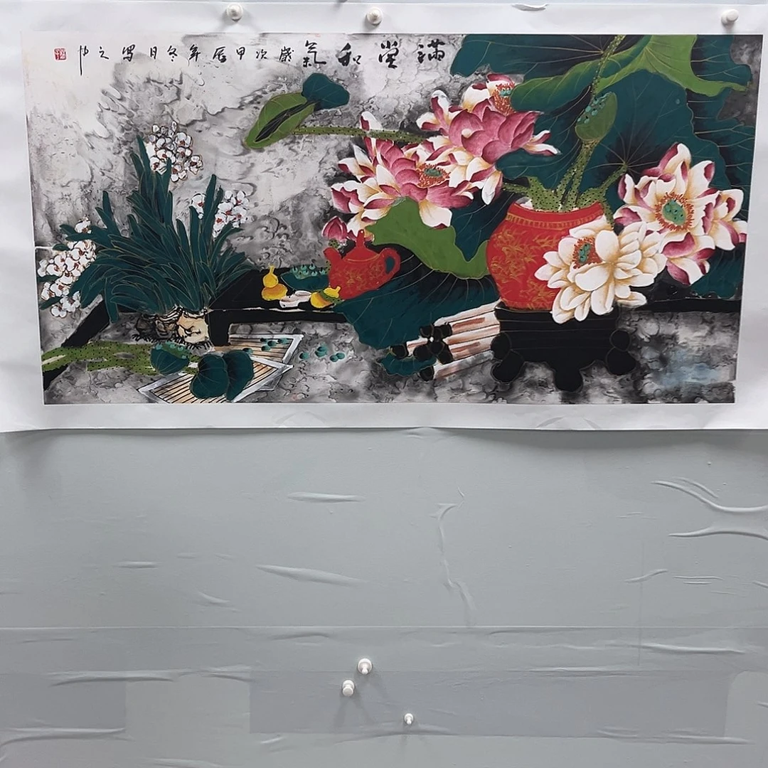 国画宣纸国画纯手绘作品