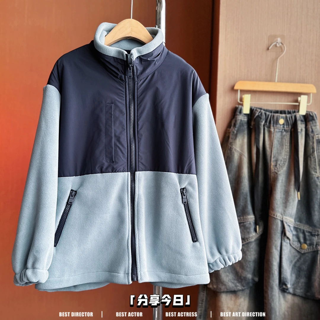 【现货】4Q201中大童青少年圆领落肩宽松长袖时尚潮流男童卫衣