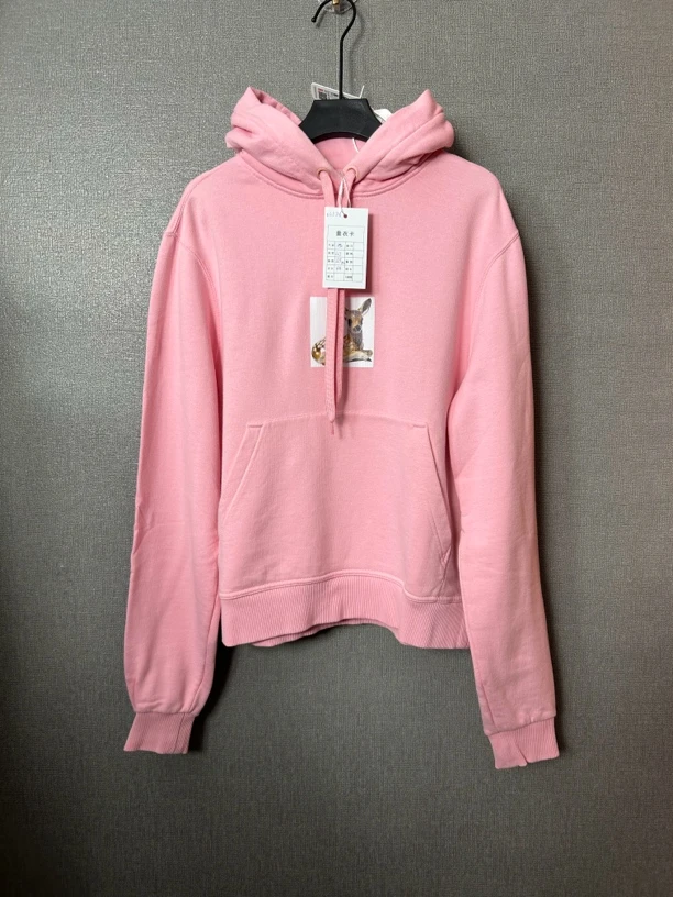 95新 BURBERRY/博柏利 Burberry粉色小鹿卫衣95新