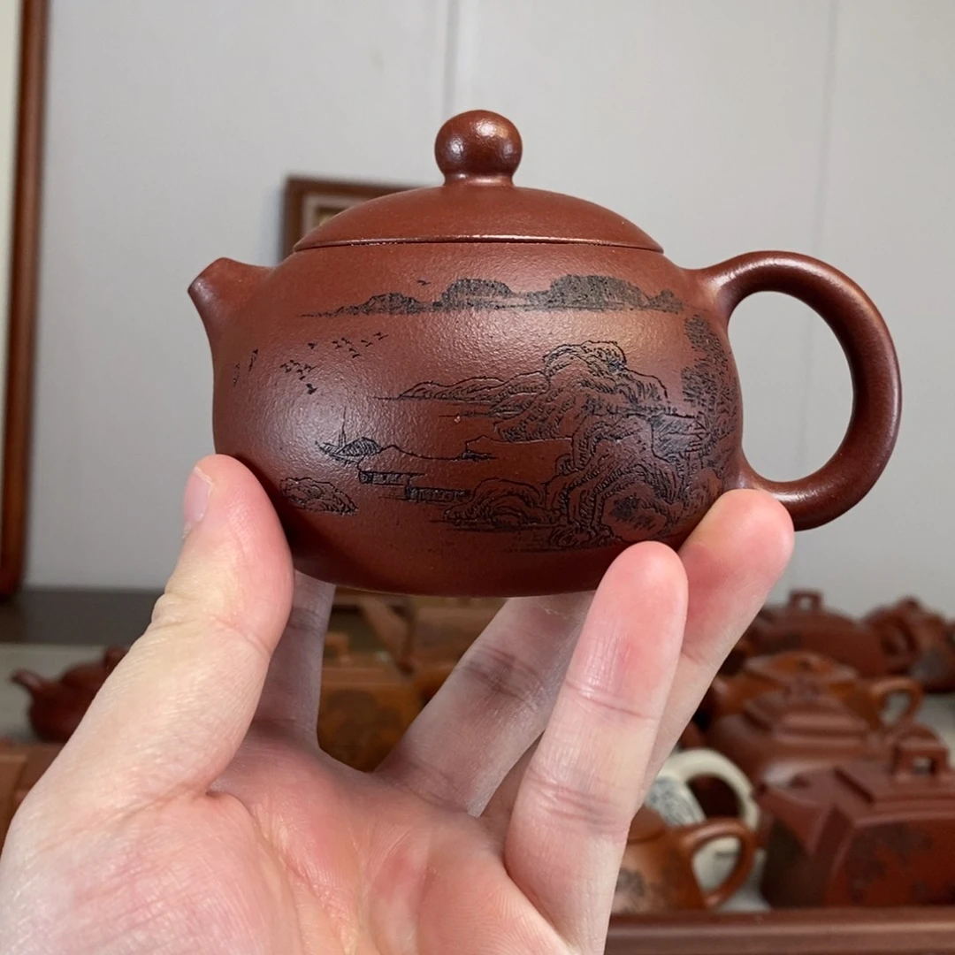 茶壶紫砂原矿泥料传统工艺制作