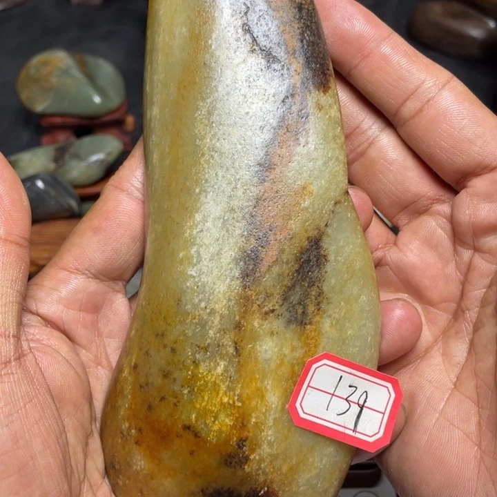 颈饰未镶嵌和田玉黑***炫139