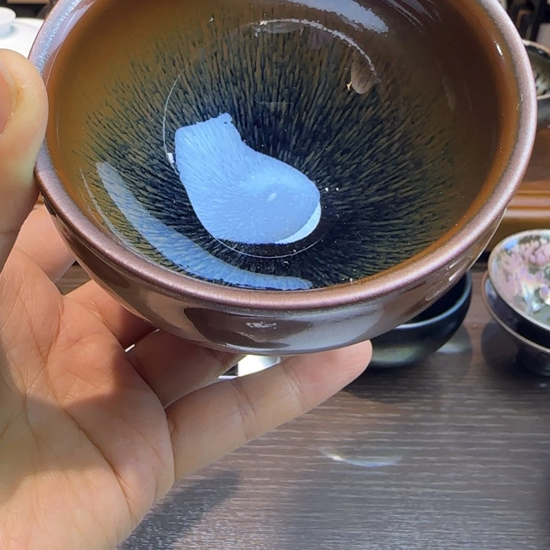 琉璃手工艺品兔毫88888