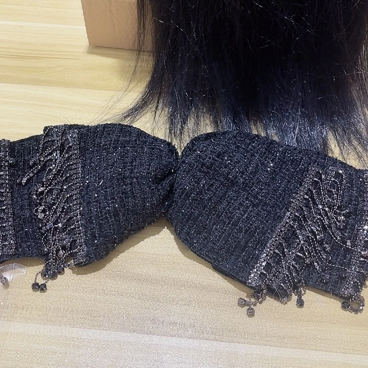 铁合金布艺蝴蝶结发夹