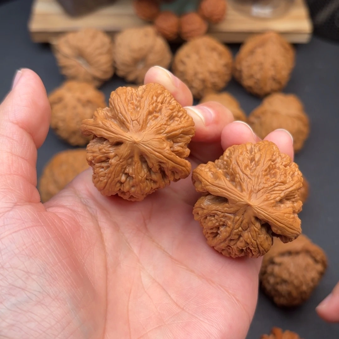 文玩核桃把件粗筋41