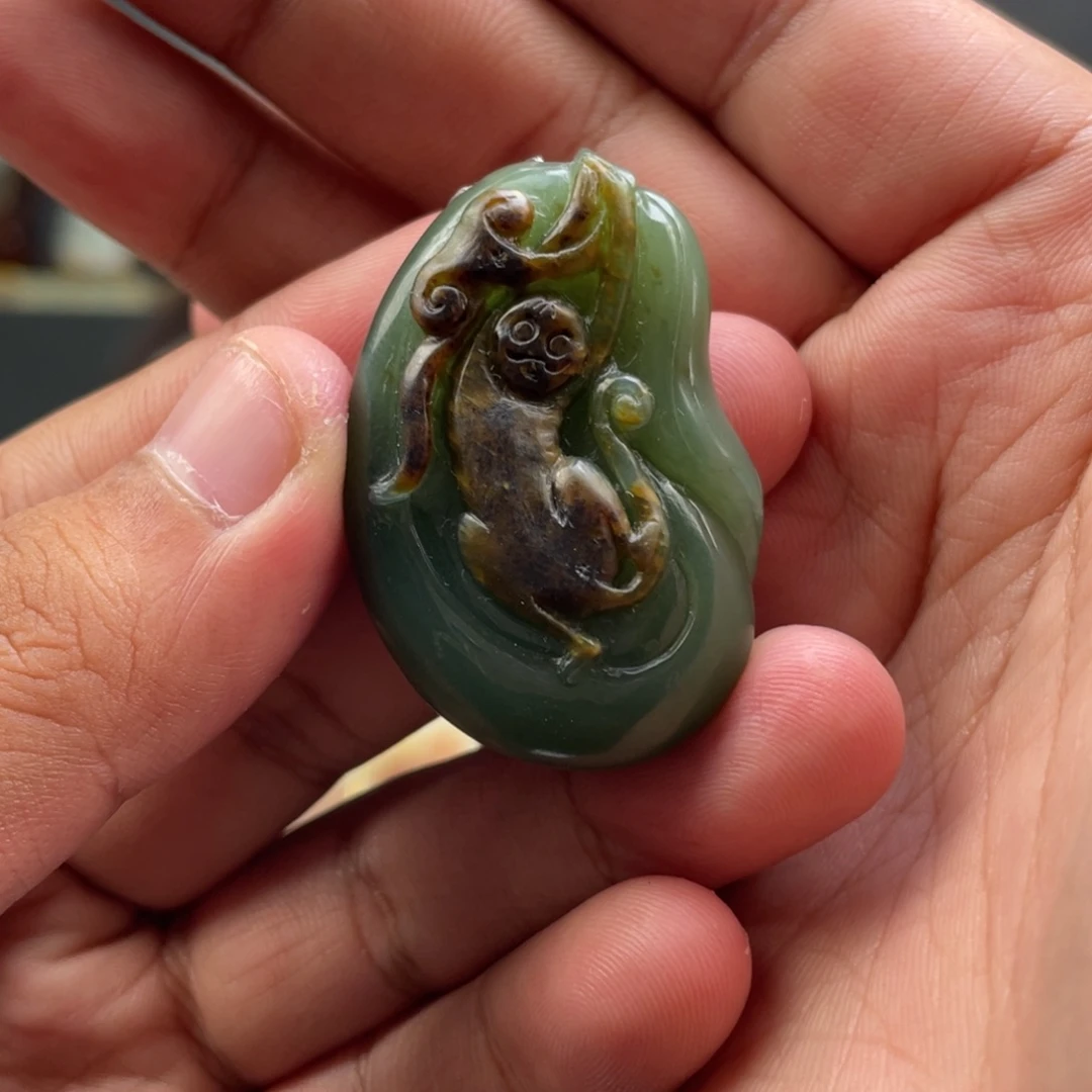 和田玉未镶嵌摆件