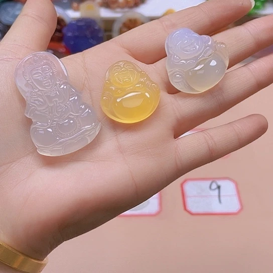 玛瑙/玉髓颈饰未镶嵌熙*