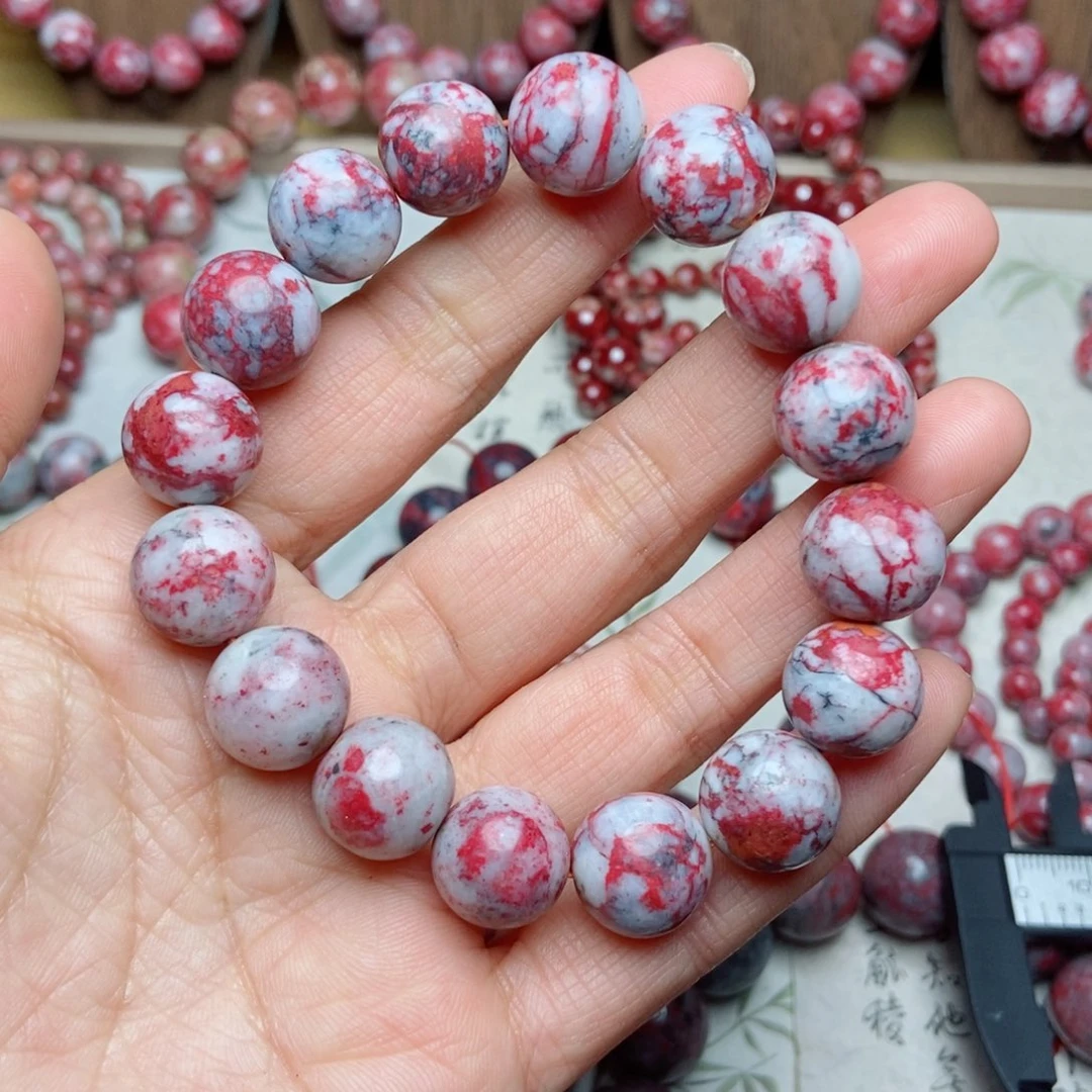 天然辰砂朱砂原石卡13