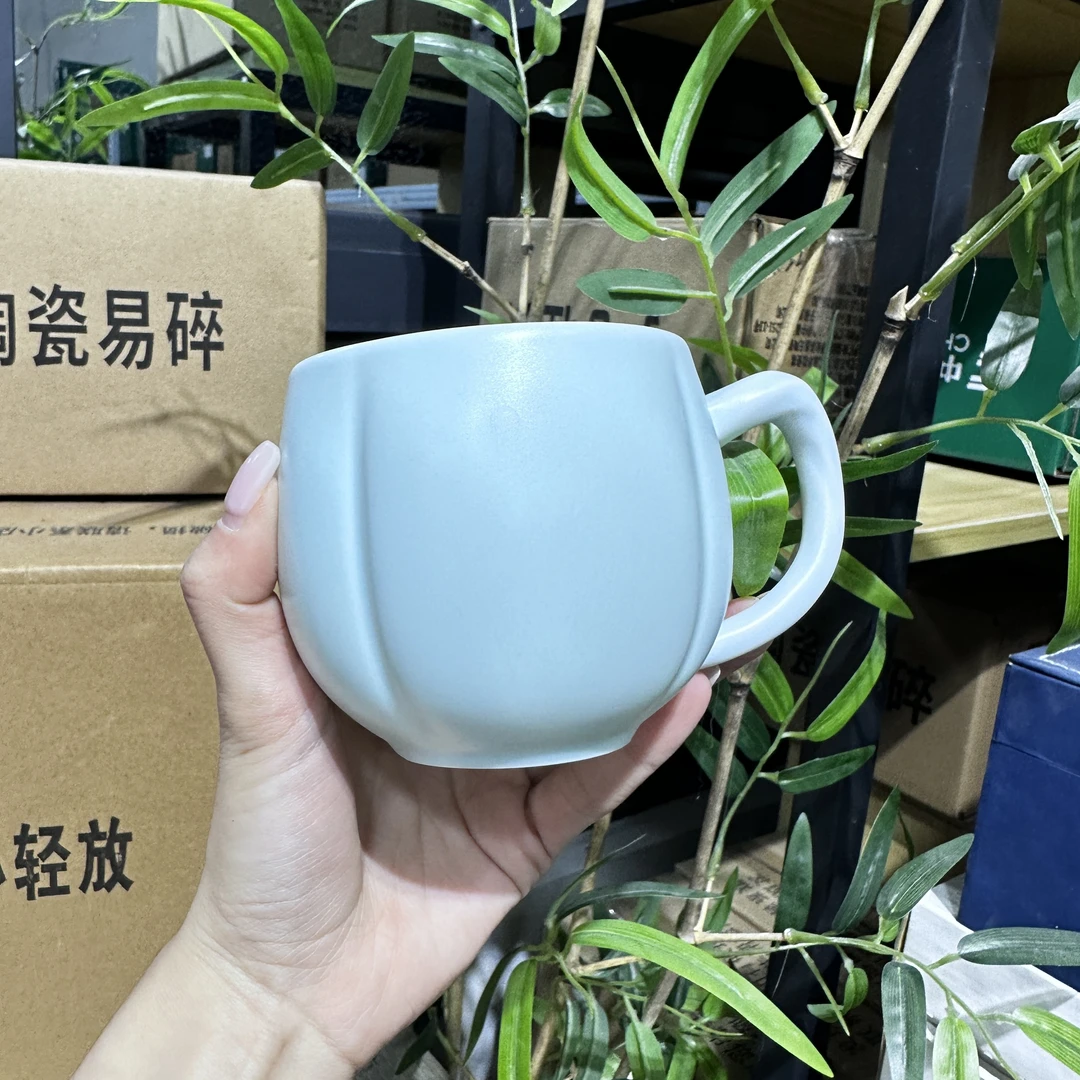 【中国邮政专属链接】蓝色南瓜马克杯j212