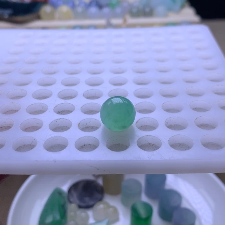 未镶嵌手链翡翠12翡翠圆珠