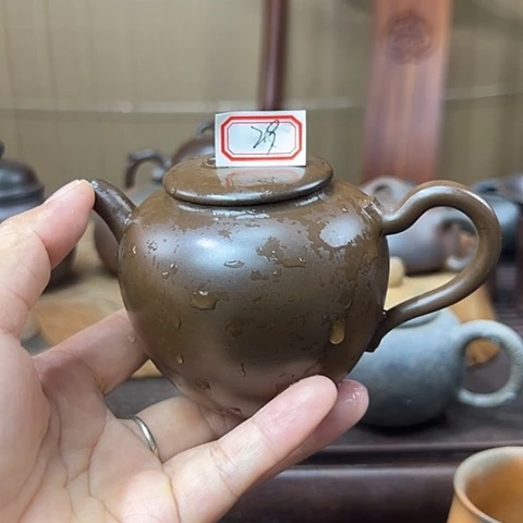戬谷龙窑柴烧茶壶29