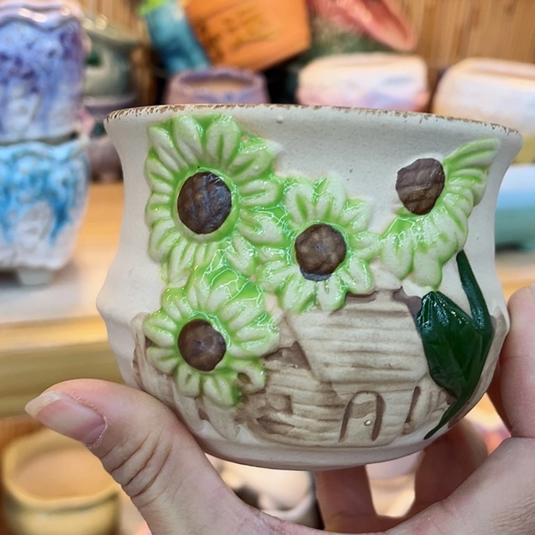 【闪购商品】陶瓷花盆