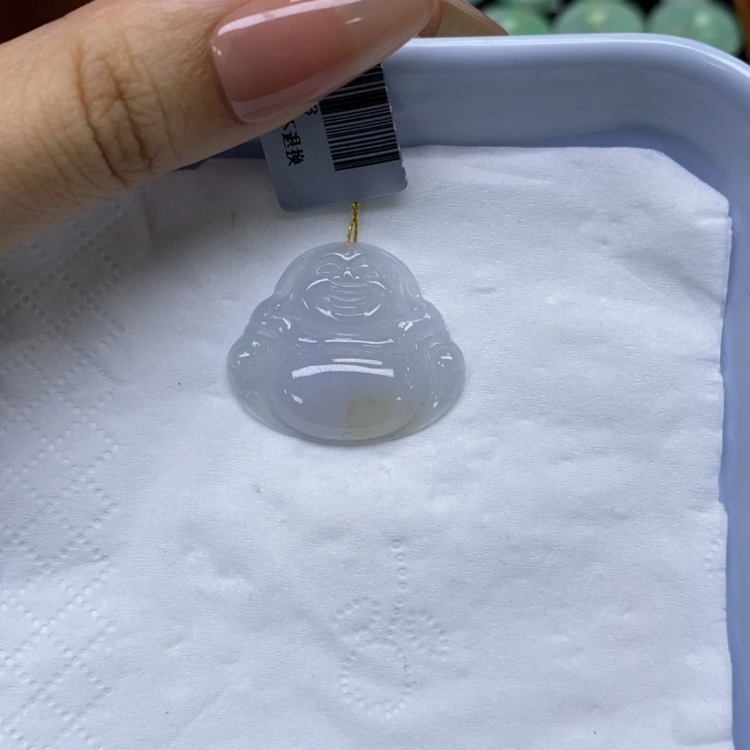 颈饰未镶嵌翡翠佛公