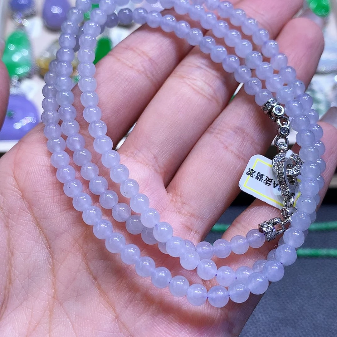 颈饰18K金镶嵌翡翠翡翠吊坠