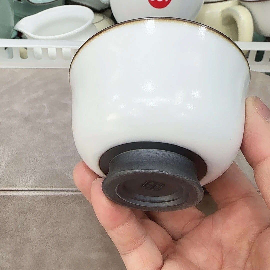 瓷片开播浮力，小微瑕。