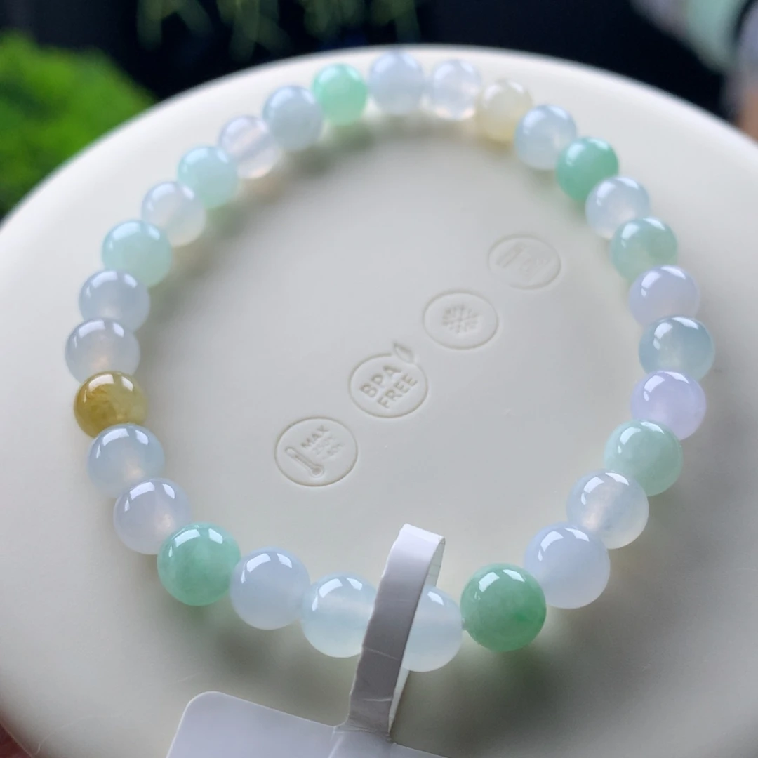 未镶嵌手链翡翠卡6