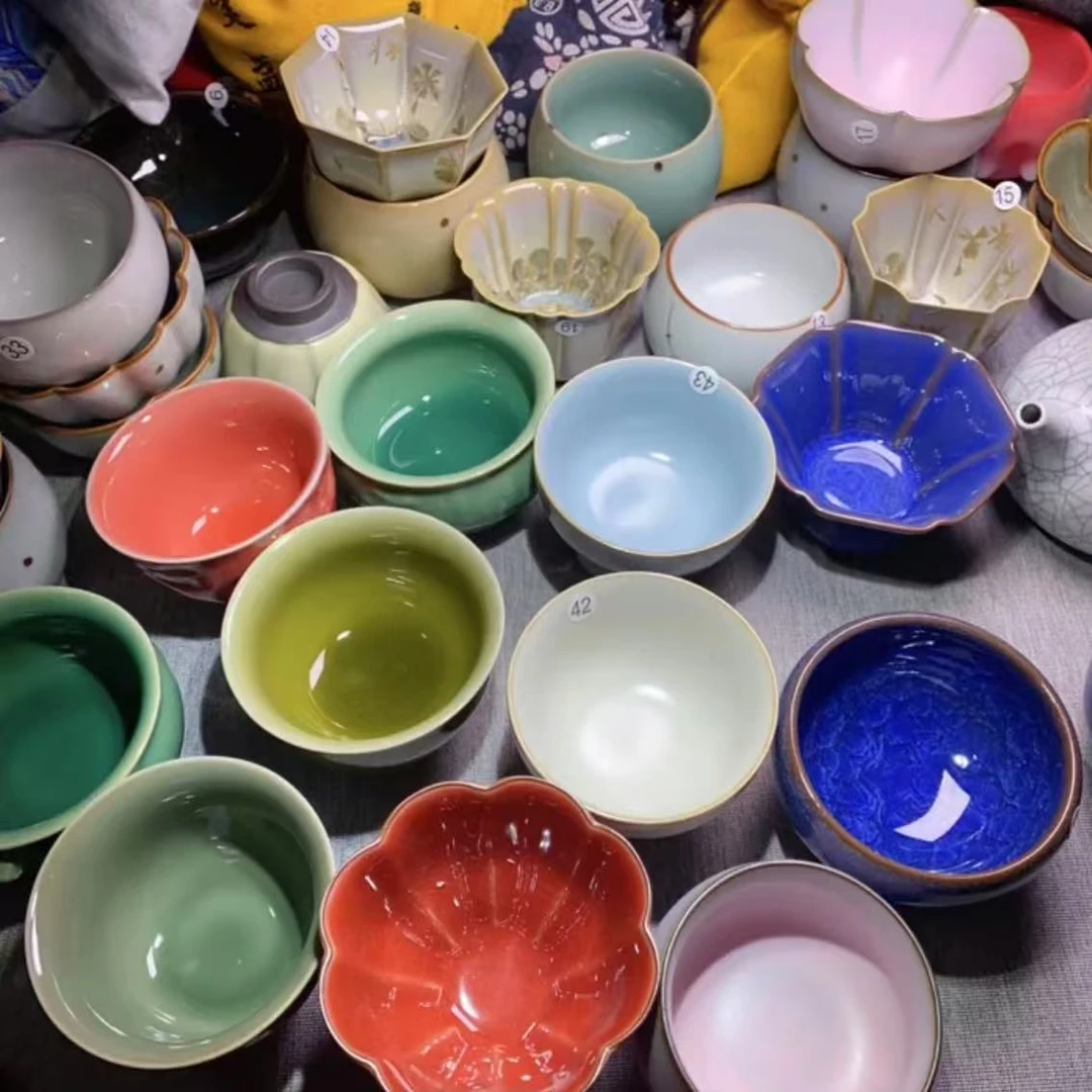 【默认直播代拆】拆1个高品质主人杯建盏茶盏多样式景德镇精美杯子