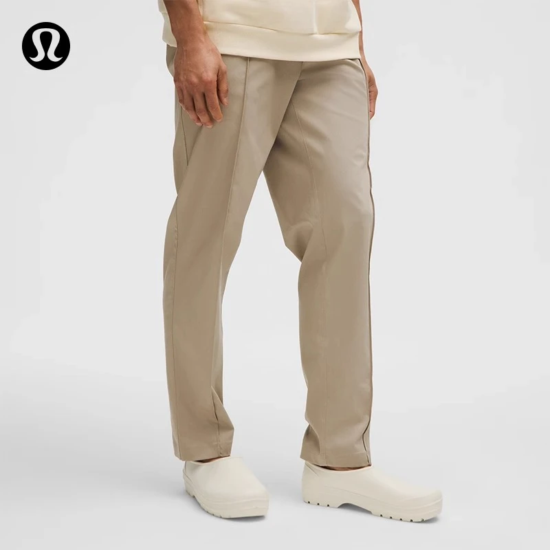 Cotton Twill 男士棉混纺松紧腰长裤 *偏短丨lululemon丨LM5BDCS