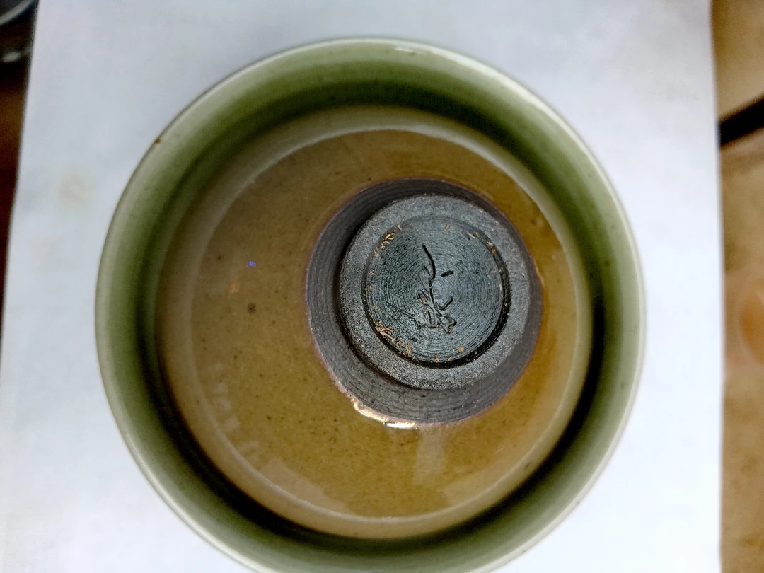 一纹一盏龙窑柴烧，盏扣盖碗，建窑建盏。（以直播间实物为准）