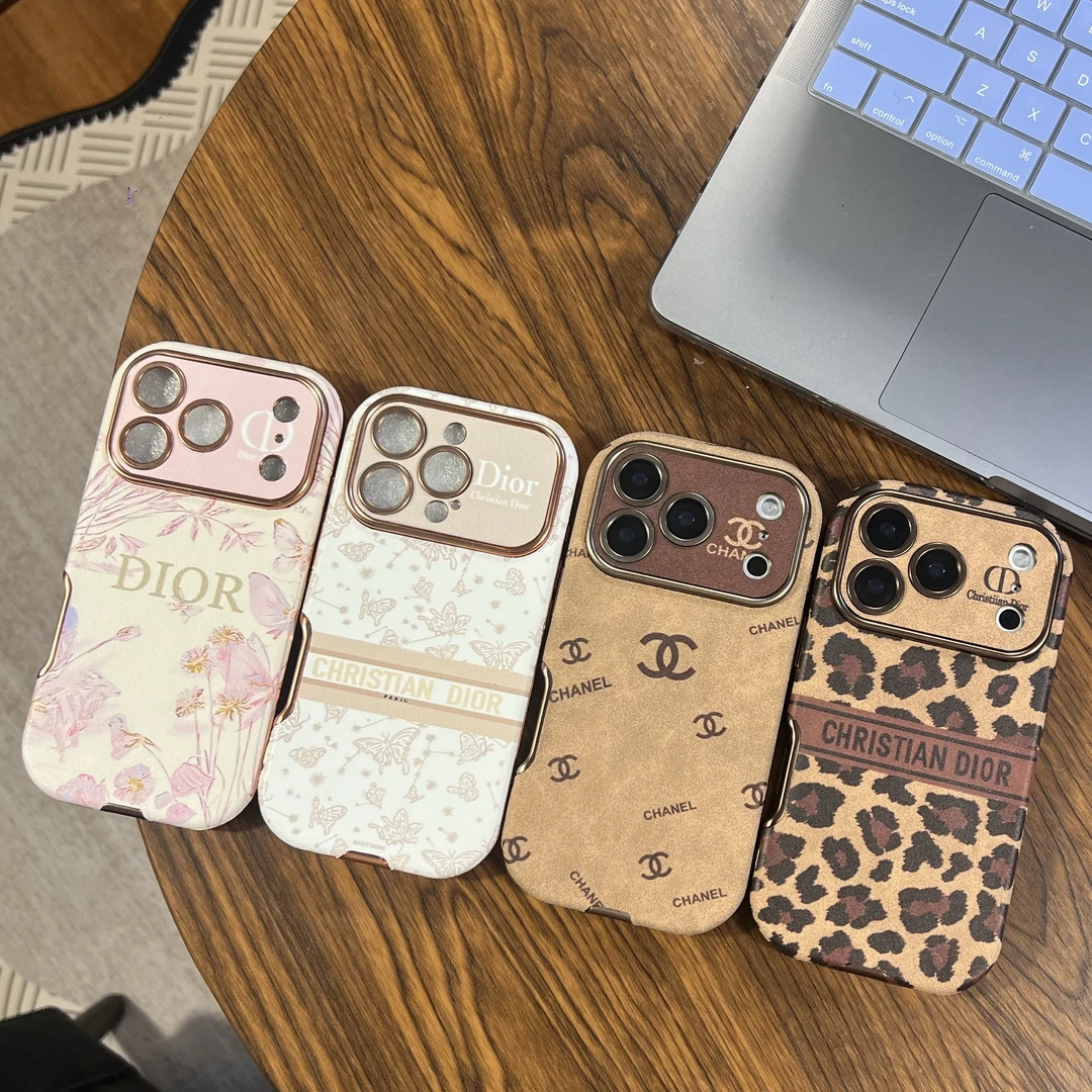 大牌高档皮质防摔ins苹果手机壳奢华适用多款promax机型潮流设计