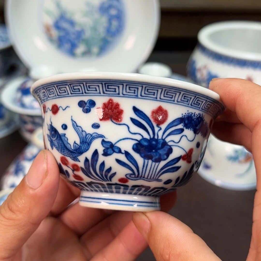 【闪购商品】遥**他景德镇陶瓷艺术杯
