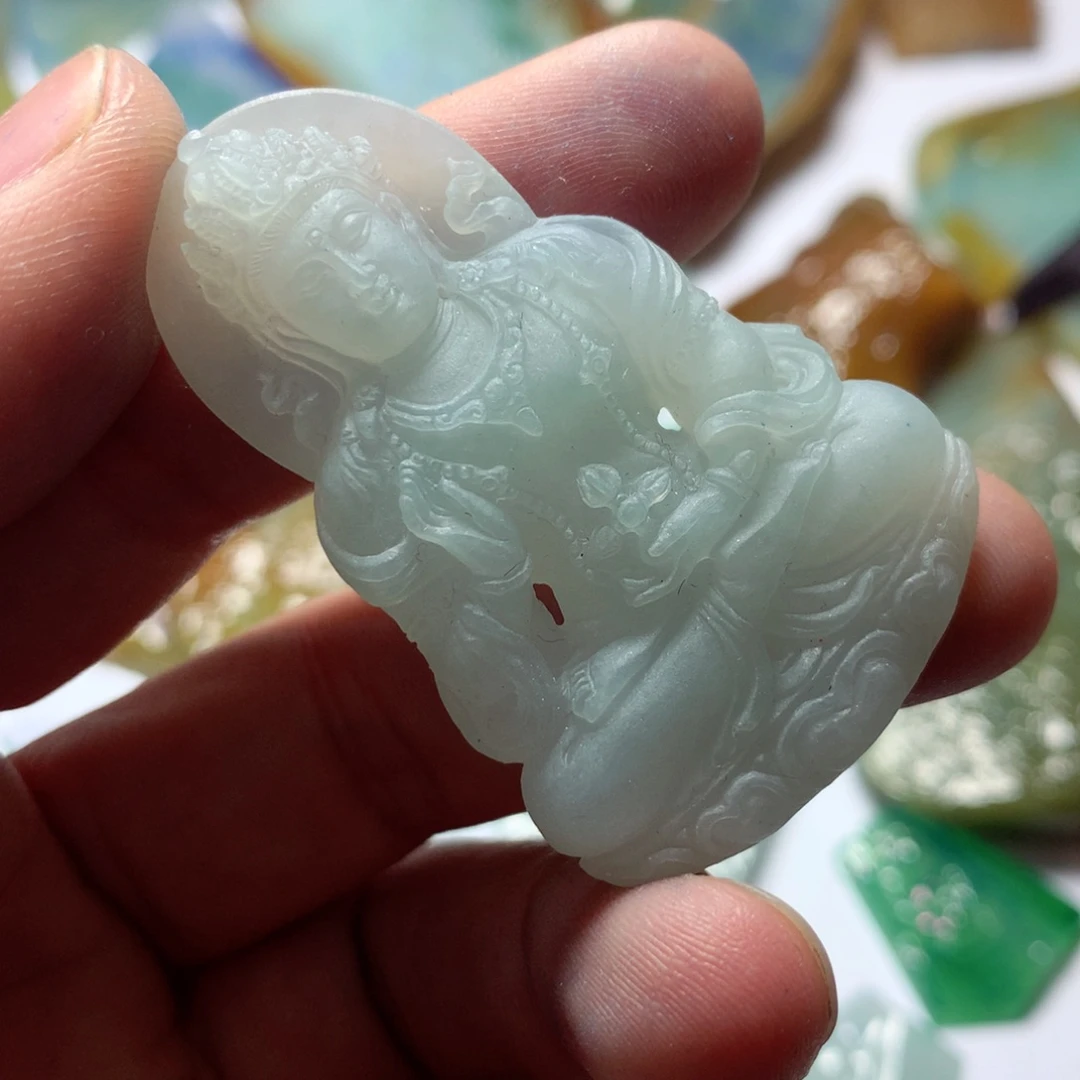 定制翡翠未镶嵌包工