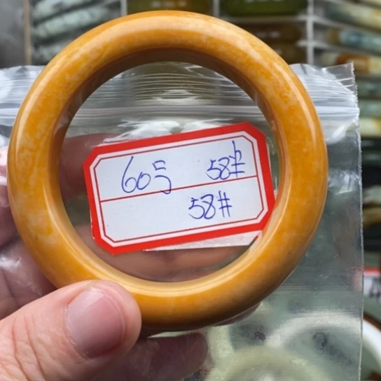 未镶嵌蛇纹石玉手绳