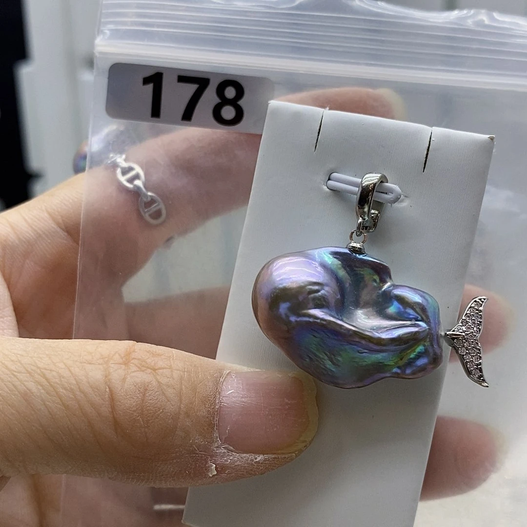 合金耳饰淡水珍珠