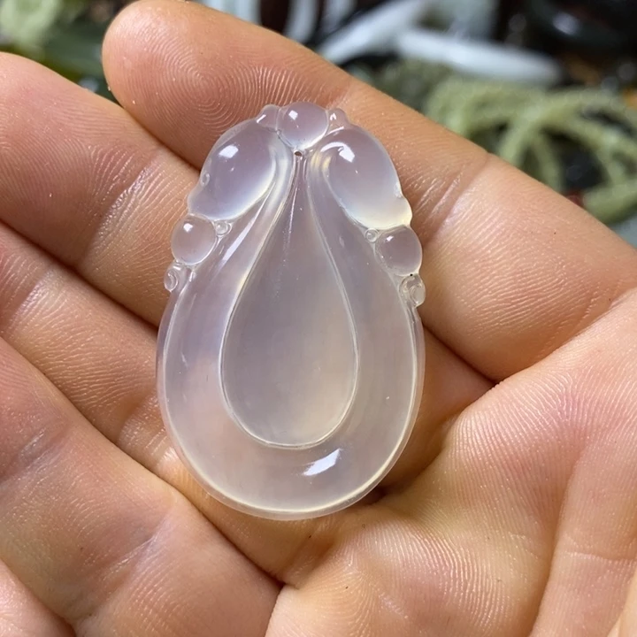 岫玉岫玉颈饰未镶嵌